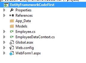 Create Database Table Using Entity Framework Code First