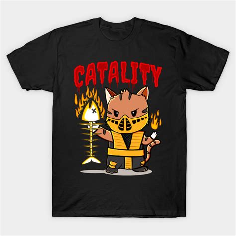 Cat Scorpion Mortal Kombat Mortal Kombat T Shirt Teepublic