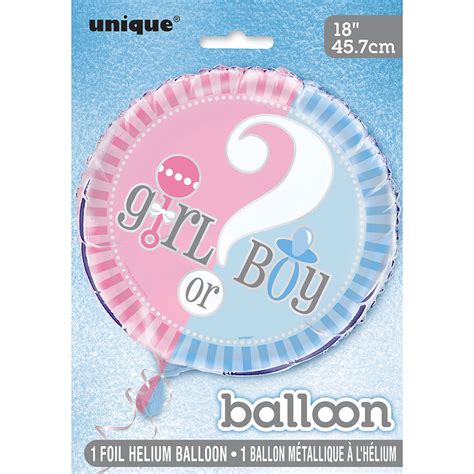18 Foil Gender Reveal Balloon
