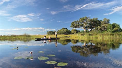 Okavango Delta Voyage Carte Plan