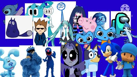 Which Of These Blue Characters Are Better Youtube