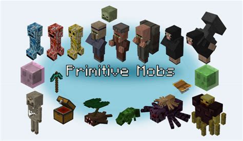Minecraft Mods Primitive Mobs We Present You New And Very Interesting