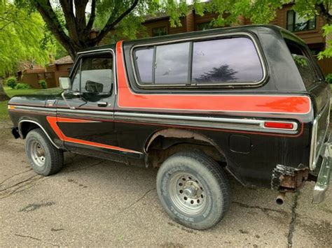 1978 Ford Bronco Ranger Xlt 4x4 No Reserve For Sale