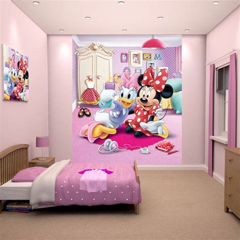 From the simple minnie mouse bedroom décor into sophisticated bedroom décor, here are some ideas that suit with your taste and style. Walltastic Disney Minnie Mouse Wallpaper Mural | Minnie ...