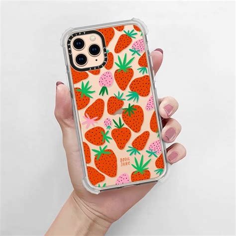 Strawberries By Bodil Jane Casetify Pretty Iphone Cases Iphone