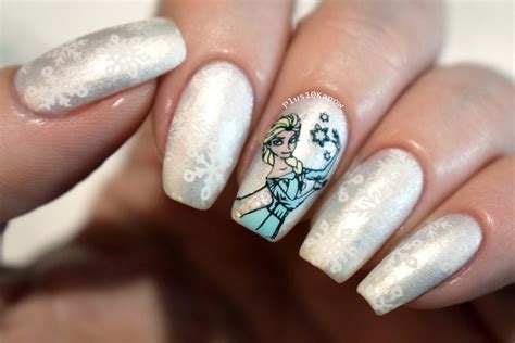 Plus10kapow Elsa Nails