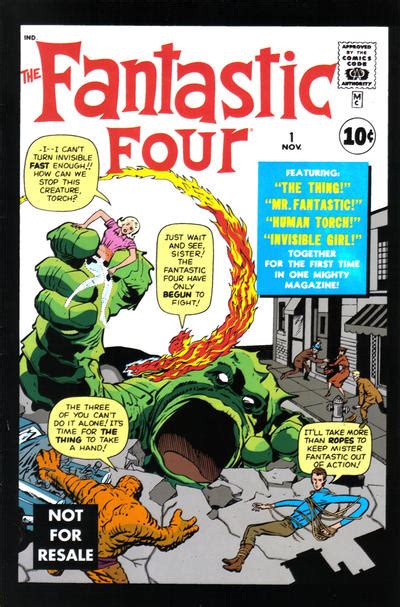 Gcd Cover Fantastic Four No 1 Marvel Legends Reprint