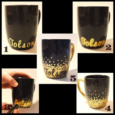 Diy Coffee Mugsrevisited Personalized Coffee Mugs Paint Markers And