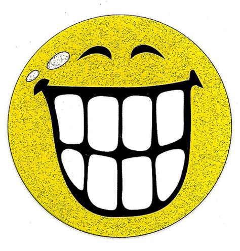 Smiley Face Showing Teeth Clipart Best