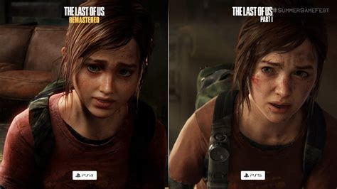The Last Of Us Part 1 Remastered Ps4 Vs Remake Ps5 Comparison Hot Sex Picture