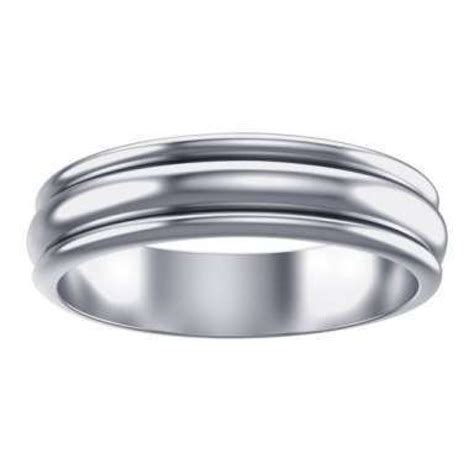 Plain Sterling Silver Spinner Ring Stress Relief Wedding Rings