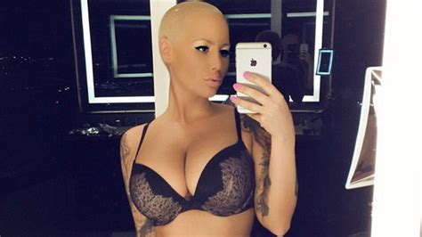 The Story Behind Amber Roses Scandalous Thong Selfies And Twerking