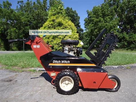 Ditch Witch 1010 Walk Behind Trencher