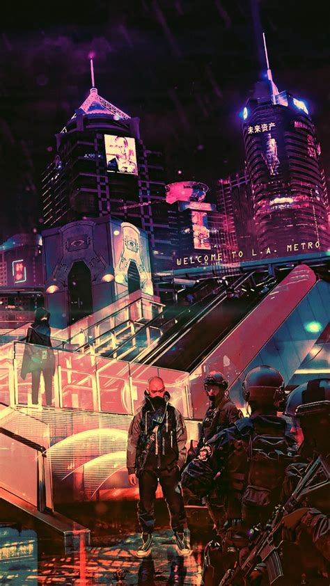 Wallpaper Futuristic Cyberpunk Future World 4k Art 20478