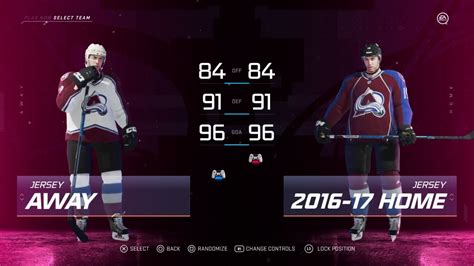 Erik johnson colorado avalanche nhl fanatics breakaway home jersey. NHL 20 - Colorado Avalanche Alumni Uniforms - All ...