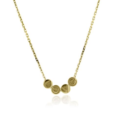Widest selection of new season & sale only at lyst.com. Cartier 18k Yellow Gold LOVE Necklace - Boca Raton