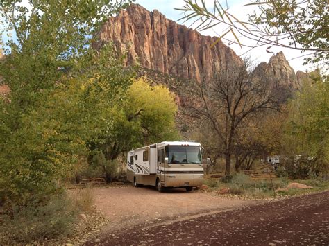 Zion National Park Campground And Rv Park Go Camping America