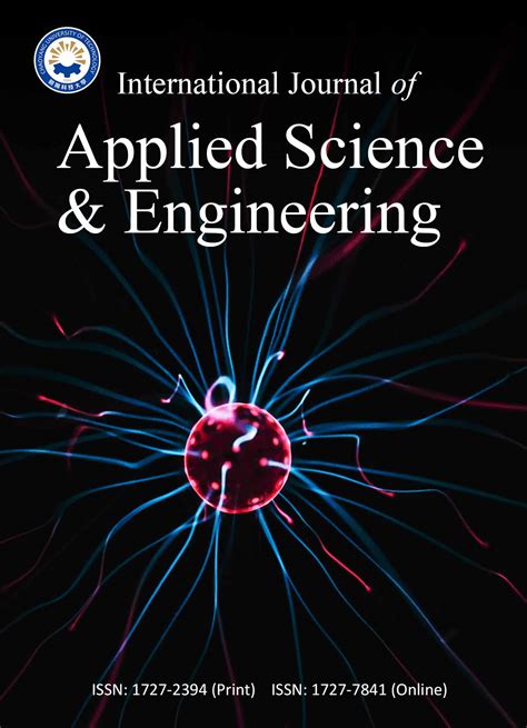 International Journal Of Applied Science And Engineering