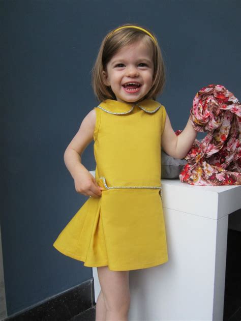 retro dress from "Couture Vintage Enfants" | MCM Studio Designs- Sewing