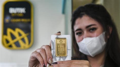 Harga emas Antam dan UBS hari ini Senin 22 Februari 2021 ...