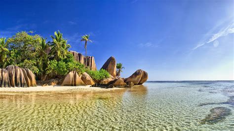 La Digue Beach Seychelles East Africa Uhd 4k Wallpaper Pixelz