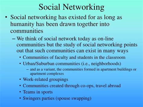 Ppt Social Networking Powerpoint Presentation Free Download Id3106438