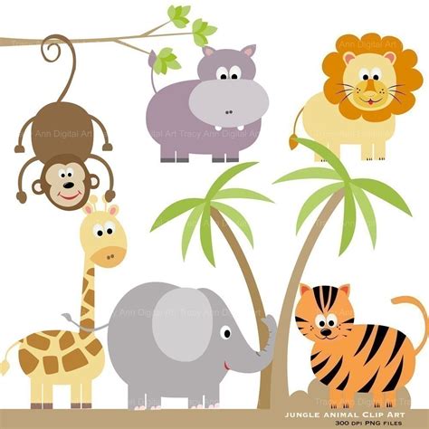 Clipart Jungle Animals Free 20 Free Cliparts Download Images On