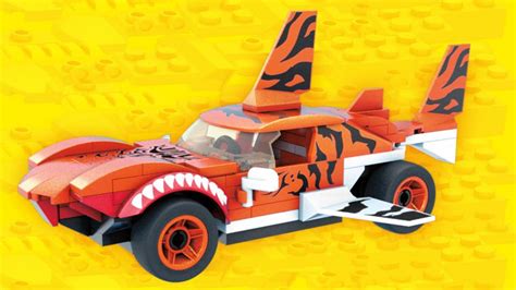 Hotwheels Tiger Shark Monster Truck Mega Construx