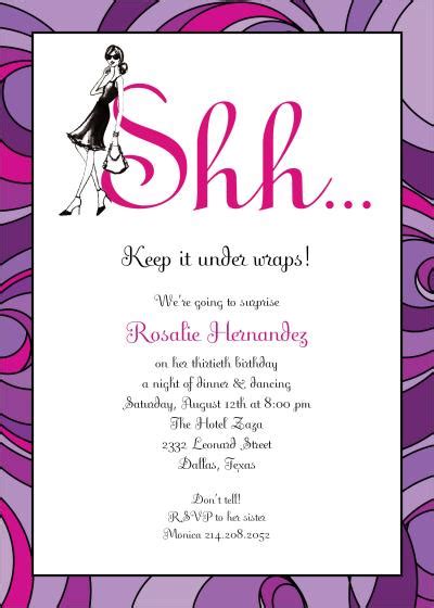 Surprise Birthday Party Invitation Template | Dolanpedia