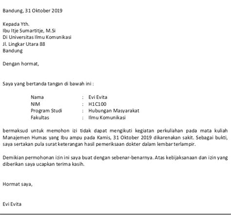 Cara Membuat Surat Izin Untuk Dosen - Delinewstv