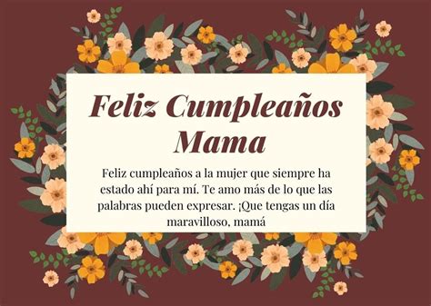 Frases De Feliz Cumpleaños Mamá Con Imágenes 15 Formas Sinceras Y