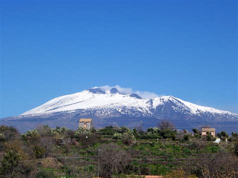Mount etna is an active volcano on the east coast of sicily, close to messina and catania. Mount Etna - Wikidata