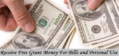 Receive Free Grant Money For Bills And Personal Use Financial Grants