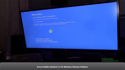 Every Possible Solutions To Fix Windows 10 Startup Problems 2022 Youtube