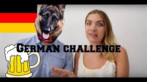 funny german language challenge youtube