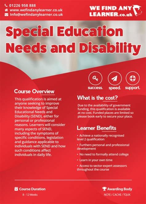 Special Education Needs And Disability Level 2 We Find Any Learner