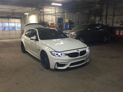 Brand new original cs lci headlight with adaptive retrofit into a f32 with adaptive function.works charm Bmw M4 Lci Headlights Retrofit