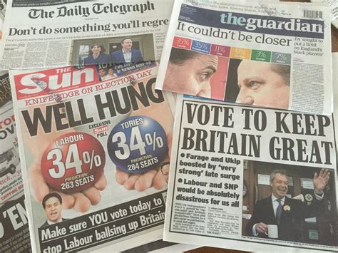 Did Britains Right Wing Newspapers Win The Election For The Tories