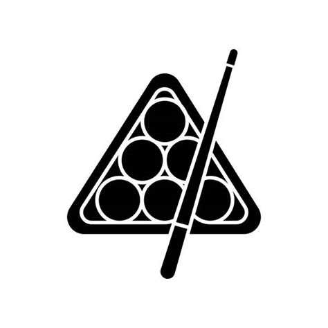 Pool Cue Silhouette Illustrations Royalty Free Vector Graphics And Clip Art Istock