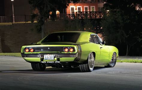 Dodge Charger 1968 Green