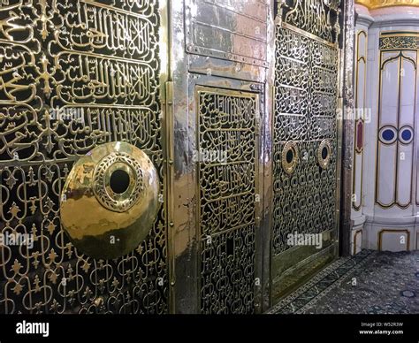 Medina Saudi Arabia June 24 2019 The Tomb Of The Islamic Prophet