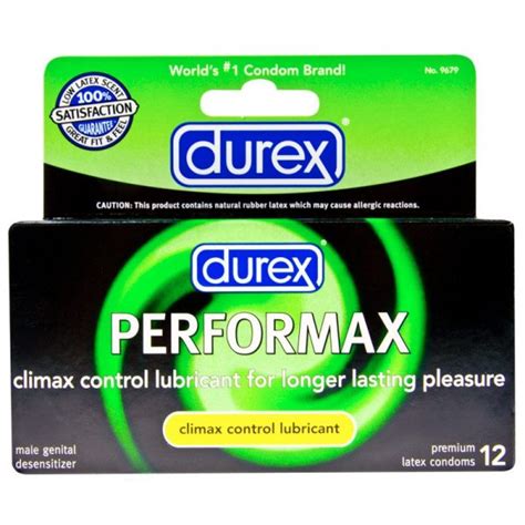 Durex Performax Pack Bedroom Pleasures Uk