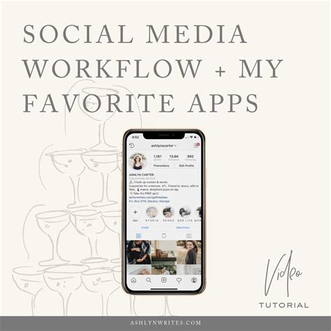 Social Media Workflow Tips And My 2 Favorite Apps Blog From Ashlyn Carter Launch Expert