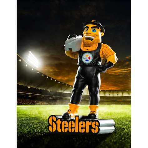 Pittsburgh Steelers Mascot Statue Mamysports Pittsburgh Steelers