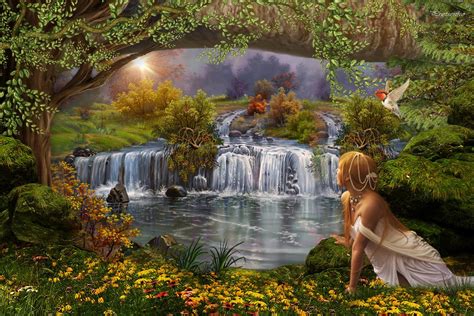 Maybe you would like to learn more about one of these? Fairy Garden Desktop Wallpaper - WallpaperSafari