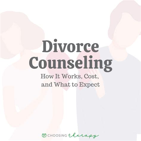 Divorce Counseling How It Works Cost And What To Expect Choosing Therapy