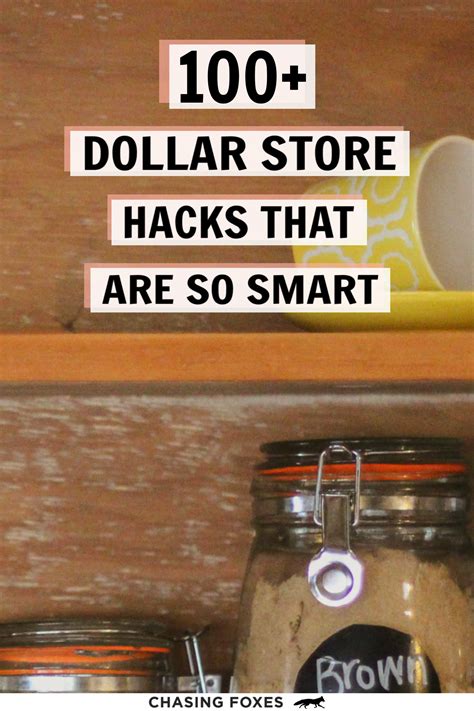100+ Dollar Store Hacks for Your Home | Dollar store hacks, Store hacks