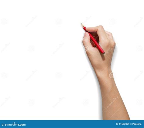 Hand Pencil Royalty Free Stock Images Image 11653829