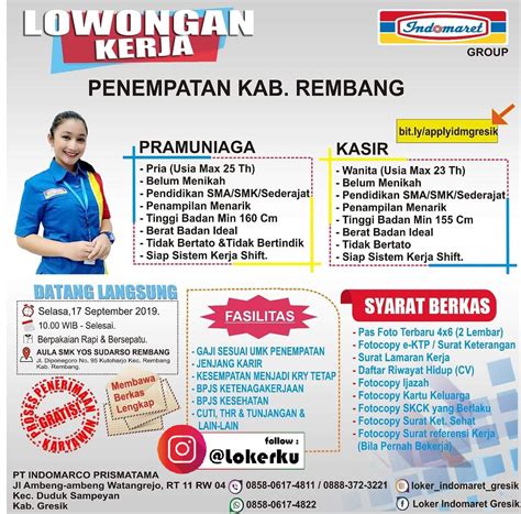 Maybe you would like to learn more about one of these? Loker Gudang Wings Rembang / Lowongan Rembang Kerja It ...