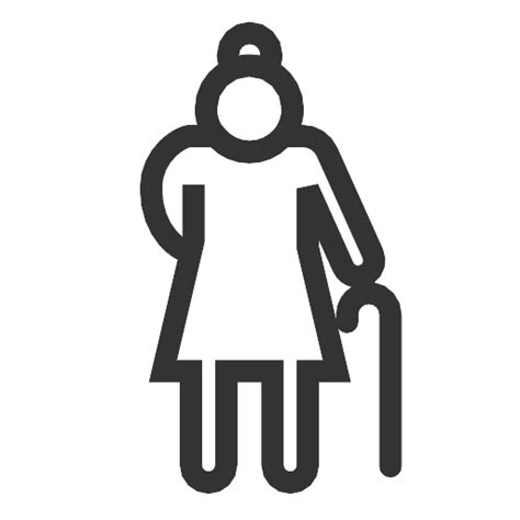 Old Woman Vector Svg Icon Png Repo Free Png Icons